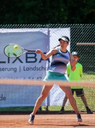 TENNIS 58 HENNER HENKEL TOURNAMENT FOR EDITORIAL PURPOSES ONLY EDITORIAL USE ONLY p 25 05 2026 Erfurt Tennis 58 Henner Henkel Memorial Tournament in photo Sabrina Rittberger Münchner Sportclub BTV , pictured, wins the womens final against Julia Zhu Tennis Club SCC Berlin TVBB Germany Thueringen Erfurt Copyright SaschaxFromm Copyright: SaschaxFromm doc85zzytwc3p5wz29tlzs ,EDITORIAL USE ONLY Copyright: SaschaxFromm