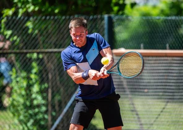 TENNIS 58 HENNER HENKEL TOURNAMENT FOR EDITORIAL PURPOSES ONLY EDITORIAL USE ONLY p 25 05 2026 Erfurt Tennis 58 Henner Henkel Memorial Tournament in photo Michel Hopp Tennisclub Ruhla 92 e V TTV , pictured, wins the mens final against Michael Mirtchev Chemnitzer Tennis Club Küchwald STV Deutschland Thueringen Erfurt Copyright SaschaxFromm Copyright: SaschaxFromm doc8600cqyh2xx10p579pmm ,EDITORIAL USE ONLY Copyright: SaschaxFromm