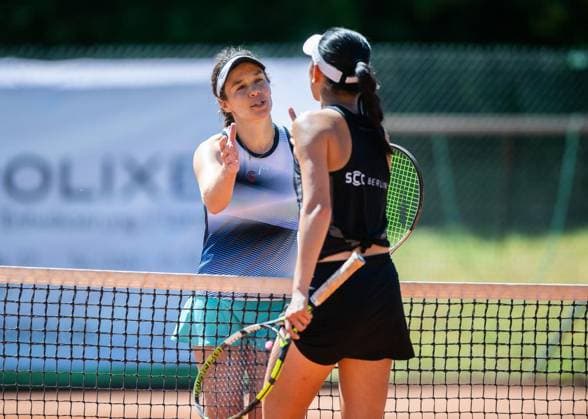 TENNIS 58 HENNER HENKEL TOURNAMENT FOR EDITORIAL PURPOSES ONLY EDITORIAL USE ONLY p 25 05 2026 Erfurt Tennis 58 Henner Henkel Memorial Tournament in photo Sabrina Rittberger Münchner Sportclub BTV , pictured left, wins the womens final against Julia Zhu Tennis Club SCC Berlin TVBB Germany Thueringen Erfurt Copyright SaschaxFromm Copyright: SaschaxFromm doc8600dpd6yw1d4nfhm0k ,EDITORIAL USE ONLY Copyright: SaschaxFromm
