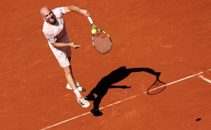 TENNIS - French Open 2026 PARIS,FRANCE,25.MAY.26 - TENNIS - ATP, Tennis Herren World Tour, French Open, Roland Garros, Grand Slam. Image shows Adrian Mannarino (FRA).  GEPAxpictures xMatthiasxHauer