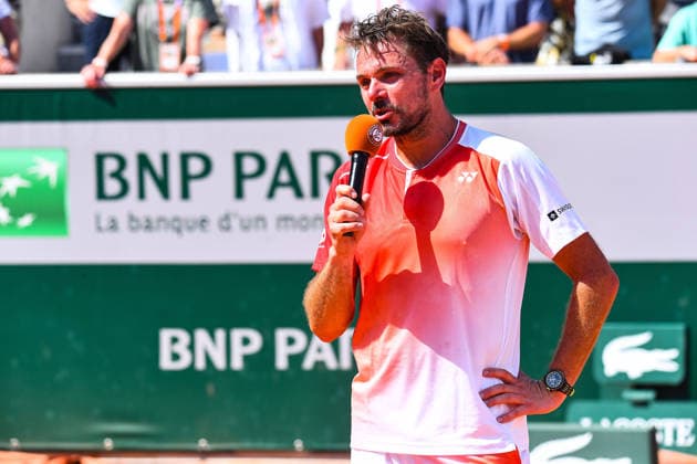 TENNIS : Roland Garros 2026 - Paris - 25 05 2026 Stanislas Wawrinka (SUI) ParisFrance  Copyright: xLaptistex