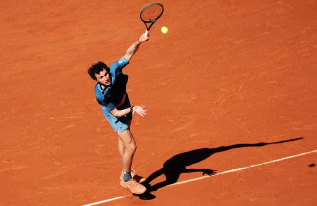TENNIS - French Open 2026 PARIS,FRANCE,25.MAY.26 - TENNIS - ATP, Tennis Herren World Tour, French Open, Roland Garros, Grand Slam. Image shows Ugo Humbert (FRA).  GEPAxpictures xMatthiasxHauer