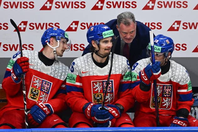 Czech coach Radim Rulik during the IIHF World Championship, WM, Weltmeisterschaft Group B match Czech Republic vs Norway on May 25, 2026, Fribourg, Switzerland. (CTKxPhoto RadekxPetrasek) CTKPhotoP2026052505999  CTKPhotoP2026052505999