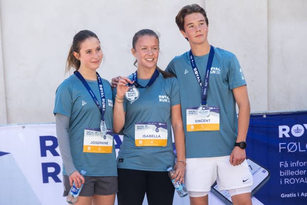 Royal Run In Copenhagen Princess Josephine of Denmark, Princess Isabella of Denmark, and Prince Vincent of Denmark participate in the Royal Run in Copenhagen, Denmark, on May 25, 2026. This is the eighth time the Royal Run is held across the country. Royal Run 2026 has the highest number of registered participants ever, with 112,450 registered in the five host cities. Copenhagen Denmark  Copyright: xKristianxTuxenxLadegaardxBergx originalFilename:berg-royalrun260525_npziS.jpg