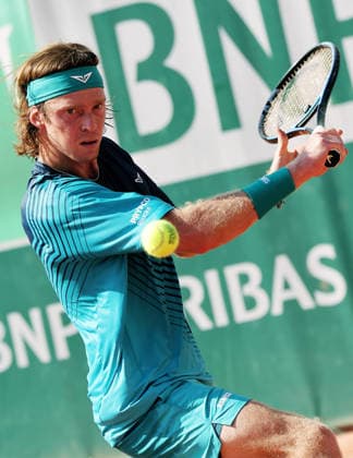 TENNIS - French Open 2026 PARIS,FRANCE,25.MAY.26 - TENNIS - ATP, Tennis Herren World Tour, French Open, Roland Garros, Grand Slam. Image shows Andrey Rublev (---).  GEPAxpictures xMatthiasxHauer