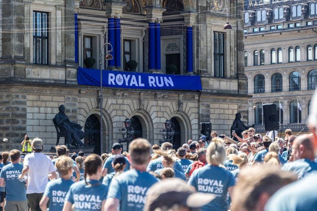 Royal Run In Copenhagen People participate in the Royal Run in Copenhagen, Denmark, on May 25, 2026. This is the eighth time the Royal Run is held across the country. Royal Run 2026 has the highest number of registered participants ever, with 112,450 registered in the five host cities. Copenhagen Denmark  Copyright: xKristianxTuxenxLadegaardxBergx originalFilename:berg-royalrun260525_npyfz.jpg