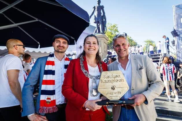 TILBURG, 25-05-2026, De Heuvel, Season 2025 2026, Dutch Keuken Kampioen Divisie eredivisie football, match between Tribute for Willem II Promotion to Eredivisie , picture shows Tribute for Willem II Promotion to Eredivisie  x203964726x Copyright: