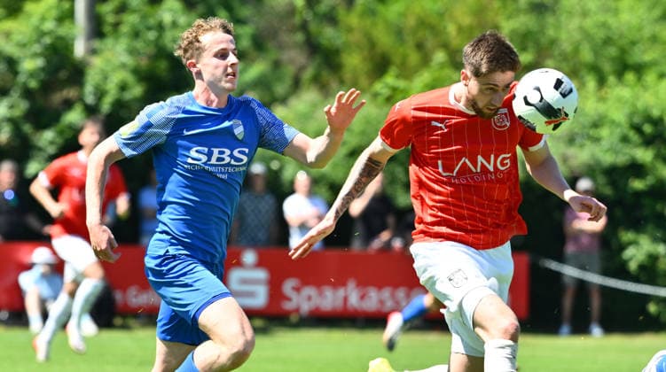 25 05 2026 Football season 2025 2026 Relegation Oberliga Bayernliga Bayernliga Landesliga FSV Stadeln FC Eintracht Münchberg xwoxzix Sven Hofmann 2, FC Eintracht Münchberg Leon Rukiqi 27, FSV Stadeln
