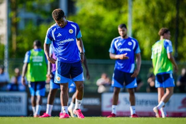 NOORDWIJK , 25-05-2026 , Sportpark S.J.C. , season 2025 2026 , Curacao Dutch International football , Training session Curacao in preparation for FIFA World Cup, WM, Weltmeisterschaft, Fussball 2026 , picture shows Curacao player Shurandy Sambo Training Curacao 25-05-2026  x203964910x Copyright: