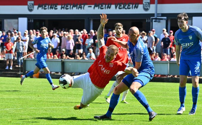 25 05 2026 Football season 2025 2026 Relegation Oberliga Bayernliga Bayernliga Landesliga FSV Stadeln FC Eintracht Münchberg xwoxzix Leon Siefert 9, FSV Stadeln Julian Ott 4, FC Eintracht Münchberg
