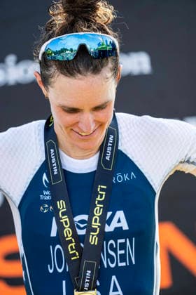 Triathlon 2026: SuperTri Austin MAY 25 May 25, 2026: Gwen Jorgensen (203) finishing first place womens Pro Sprint at the SuperTri. Austin, Texas. Mario Cantu CSM.(Credit Image: Mario Cantu Cal Media) Austin Texas United States of America EDITORIAL USE ONLY Copyright: xx ZUMA-20260525_faf_c04_012.jpg MarioxCantux csmphotothree491831