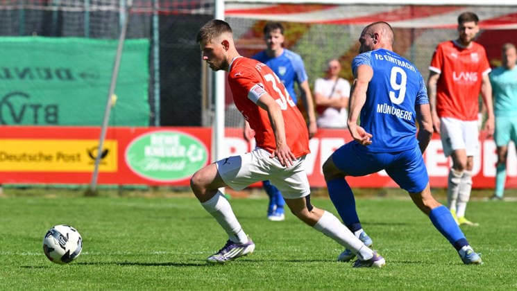25 05 2026 Football season 2025 2026 Relegation Oberliga Bayernliga Bayernliga Landesliga FSV Stadeln FC Eintracht Münchberg xwoxzix Leon Stöß Stoess 32, FSV Stadeln Lucas Köhler 9, FC Eintracht Münchberg