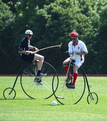 England v Scotland Penny Farthing Polo Bank Holiday Sports Day at Ham Polo Club Richmond-Upon-Thames England England v Scotland, Penny Farthing Polo, Ham Polo Club, Richmond Upon Thames, UK - 25 May 2026Richmond Upon Thames Ham Polo Club United Kingdom  Copyright: xSandraxMailer Shutterstockx 16897247a