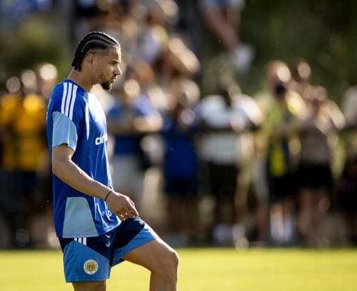 NOORDWIJK - Armando Obispo during a training session of the Curacao national team, Nationalteam on the SJC Noordwijk pitch. The team is preparing for the World Cup with a training camp, led by coach Dick Advocaat. KOEN VAN WEEL ANP xVIxANPxSportx xxANPxIVx 559333621 originalFilename: 559333621.jpg