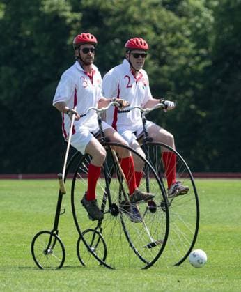 Penny Farthing Polo England v Scotland Bank Holiday Sports Day at Ham Polo Club Richmond-Upon-Thames England England v Scotland, Penny Farthing Polo, Ham Polo Club, Richmond Upon Thames, UK - 25 May 2026Richmond Upon Thames Ham Polo Club United Kingdom  Copyright: xSandraxMailer Shutterstockx 16897247d