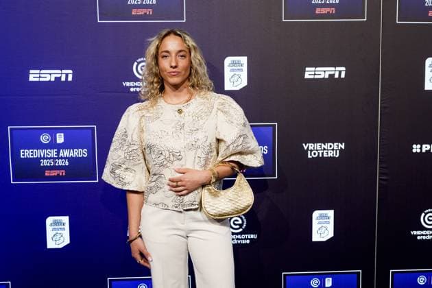 UTRECHT - Danique van Ginkel on the red carpet ahead of the Eredivisie Awards Gala. JEROEN JUMELET ANP xVIxANPxSportx xxANPxIVx 559334798 originalFilename: 559334798.jpg