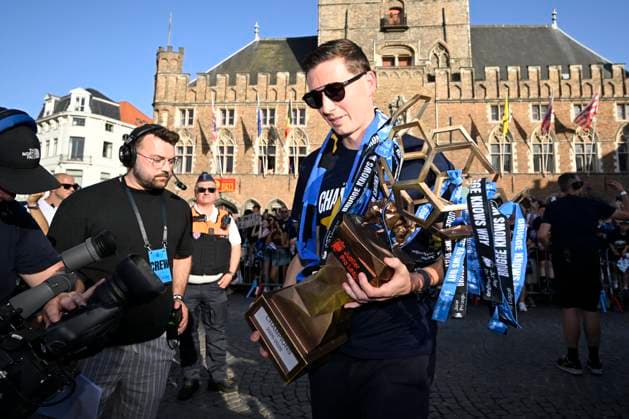 Football, Belgium, Jupiler Pro League, Club Brugge, Winners' parade