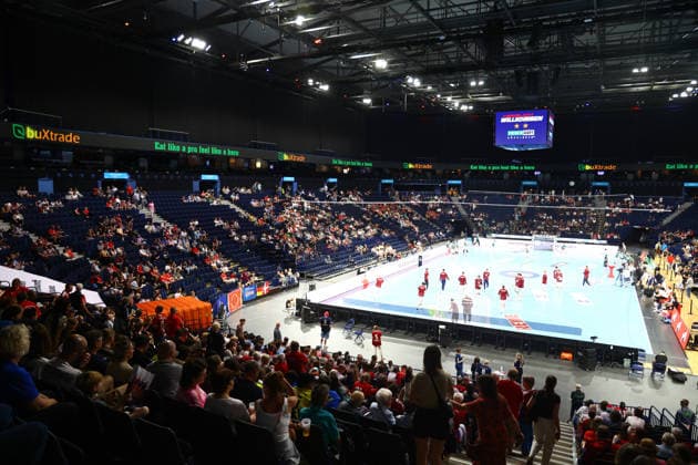 Handball I Men I Season 2025 2026 I Bundesliga I 32 Matchday I HSV Hamburg FRISCH AUF Göppingen I 25 05 2026 Half empty Barclays Arena Hamburg Barclaycard Arena Hamburg Germany Copyright: xLobeca RalfxHomburgx