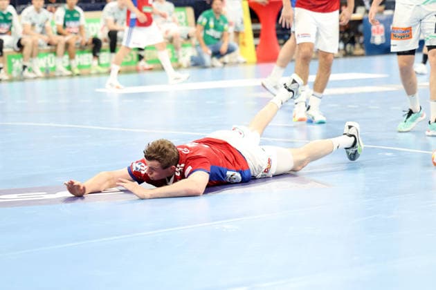 Handball Daikin Handball Bundesliga 2025 2026 Handball Sport Verein Hamburg vs FA Göppingen Moritz Sauter Hamburg , Barclays Arena Hamburg