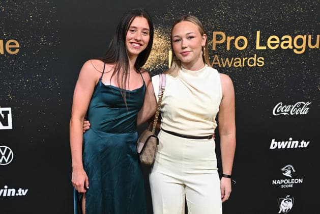 260525 Pro League Awards 2026 Aurelie Reynders pictured during the Pro League Awards for season 2025-2026. On Monday 25 May 2026 in Antwerpen , BELGIUM . PHOTO SPORTPIX David Catry Antwerpen Handelsbeurs Antwerpen BELGIUM  Copyright: xSportpix.bex xDavidxCatryxDavidxCatryx