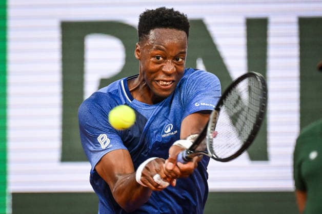 May 25, 2026, Paris, France, France: Gael MONFILS of France during the second day of the Roland-Garros 2026, French Open 2026, Grand Slam tennis tournament at Roland-Garros Stadium on May 25, 2026 in Paris, France. Roland Garros 2026 - Day 2  - ZUMAm308 20260525_zsp_m308_082 Copyright: xMatthieuxMirvillex