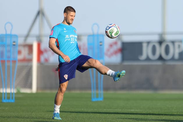 Croatia national football team trains in Rijeka ahead of 2026 World Cup Andrej Kramaric of Croatia during a training session at Rujevica Stadium on May 25, 2026 in Rijeka, Croatia as preparations begin for the 2026 FIFA World Cup, WM, Weltmeisterschaft, Fussball The Croatian national football team is holding early training camps and friendly matches ahead of their departure for the United States.  NelxPavletic PIXSELL