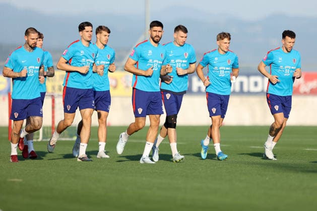 Football, FIFA World Cup 2026, Croatia national team, Training