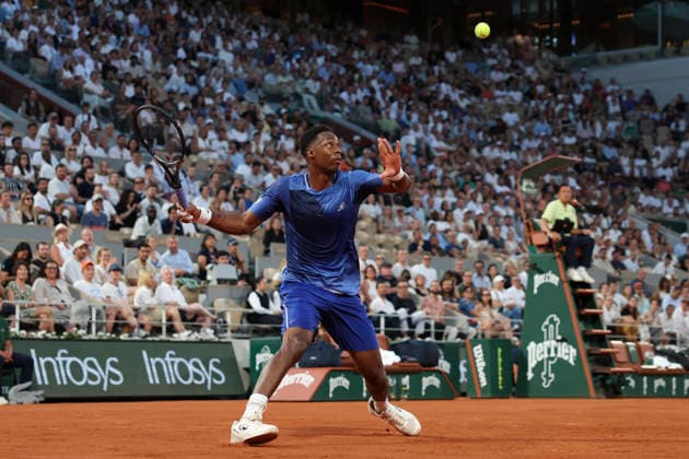 TENNIS : Roland Garros 2026 - 25 05 2026 Hugo Gaston (FRA) Vs Gael Monfils (FRA) ParisFrance  Copyright: xMichaelxBaucherx