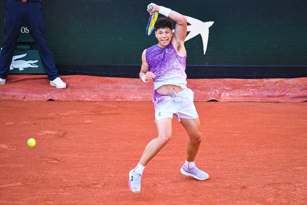 TENNIS : Roland Garros 2026 - Paris - 25 05 2026 Ben Shelton (USA) ParisFrance  Copyright: xLaptistex
