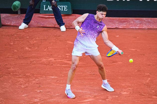 TENNIS : Roland Garros 2026 - Paris - 25 05 2026 Ben Shelton (USA) ParisFrance  Copyright: xLaptistex