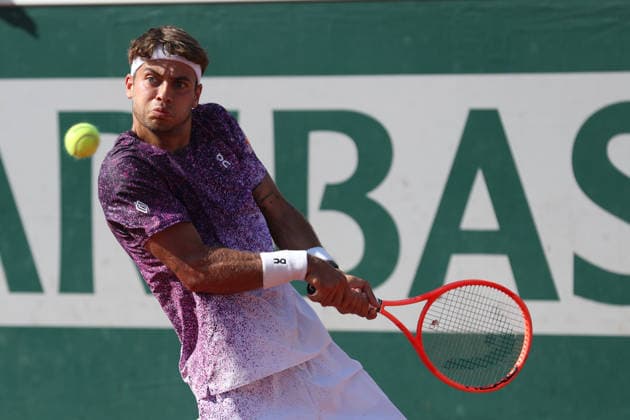 Internationaux de Roland Garros. Match du 25 mai. Flavio Cobolli 456771 2026-05-25 Paris France  Copyright: xPatrickxBorenx xStarfacex STAR_456771_034