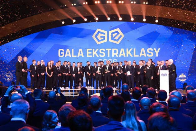 Football, Poland, Gala Ekstraklasa in Warsaw