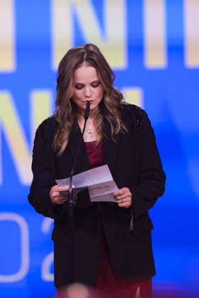 2026.05.25 Warszawa pilka nozna ekstraklasa Gala Ekstraklasy 2026 N z Patrycja Balcerzak Foto Przemyslaw Szyszka PressFocus 2026.05.25 Warszawa Football - Ekstraklasa Awards Gala 2026 Gala Ekstraklasy 2026 Patrycja Balcerzak Credit: Przemyslaw Szyszka PressFocus NEWSPIX.PL --- newspix.pl 