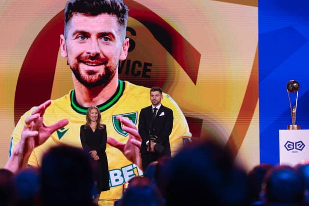 2026.05.25 Warszawa pilka nozna ekstraklasa Gala Ekstraklasy 2026 N z Bartosz Nowak Foto Przemyslaw Szyszka PressFocus 2026.05.25 Warszawa Football - Ekstraklasa Awards Gala 2026 Gala Ekstraklasy 2026 Bartosz Nowak Credit: Przemyslaw Szyszka PressFocus NEWSPIX.PL --- newspix.pl 