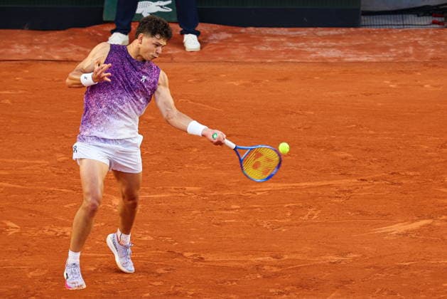 2026.05.25 Paryz Tenis French Open Roland Garros 2026 Daniel Merida - Ben Shelton N z Ben Shelton Foto Pawel Andrachiewicz PressFocus 2026.05.25 Paris Tennis - French Open Roland Garros 2026 Daniel Merida - Ben Shelton Ben Shelton Credit: Pawel Andrachiewicz PressFocus NEWSPIX.PL --- newspix.pl 