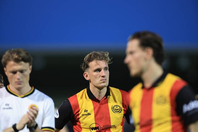 St Mirren v Partick Thistle William Hill Championship Luke McBeth of Partick Thistle looks dejected at full time during the William Hill Premiership Play-off Final Second Leg between St Mirren and Partick Thistle at the SMISA Stadium, Paisley 25 05 2026 UK Newspapers OUT Copyright: xFredxPalmerx FIL-23474-0122