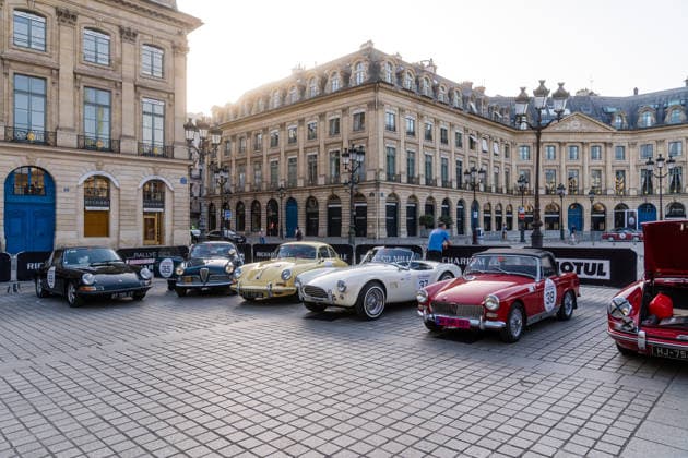 AUTO - RALLYE DES PRINCESSES 2026 DÃ part during the Rallye des Princesses - Richard Mille 2026 from May 23 to 28, 2026 between Paris and Saint-Tropez - Saint-TropezFrance  Copyright: xDamienxDoumerguex