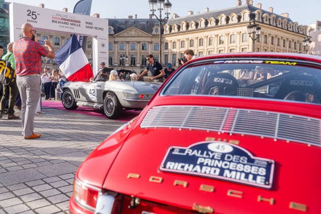 AUTO - RALLYE DES PRINCESSES 2026 DÃ part during the Rallye des Princesses - Richard Mille 2026 from May 23 to 28, 2026 between Paris and Saint-Tropez - Saint-TropezFrance  Copyright: xDamienxDoumerguex