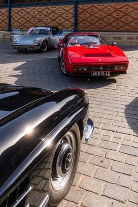 AUTO - RALLYE DES PRINCESSES 2026 Parc fermÃ during the Rallye des Princesses - Richard Mille 2026 from May 23 to 28, 2026 between Paris and Saint-Tropez - Saint-TropezFrance  Copyright: xDamienxDoumerguex