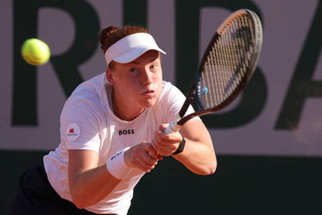 Ella Seidel, GER, during first round of 2026 French Open at Roland Garros, Paris, 25 05 2026; - *** Ella Seidel, GER, during first round of 2026 French Open at Roland Garros, Paris, 25 05 2026 