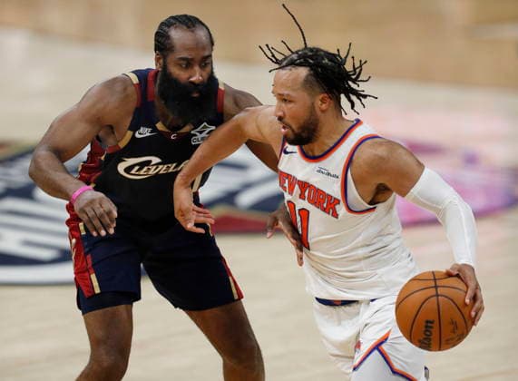Basketball, NBA, Playoffs, Cleveland Cavaliers - New York Knicks