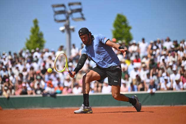 2026 French Open - Matteo Berrettini Matteo Berrettini (ITA) during his first round match at the 2026 Roland Garros French Tennis open tournament in Paris, France, on May 25, 2026. Photo by Corinne Dubreuil ABACAPRESS.COM Paris France  Copyright: xDubreuilxCorinne ABACAx