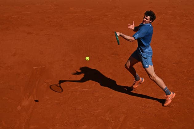 2026 French Open - Ugo Humbert Ugo Humbert (FRA) during his first round match at the 2026 Roland Garros French Tennis open tournament in Paris, France, on May 25, 2026. Photo by Corinne Dubreuil ABACAPRESS.COM Paris France  Copyright: xDubreuilxCorinne ABACAx