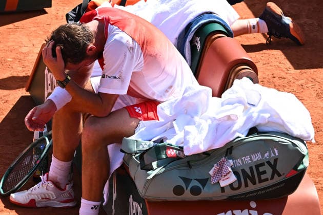 2026 French Open - Stan Wawrinka Stan Wawrinka (SUI) during the last match of his career at Roland-Garros, at the 2026 Roland Garros French Tennis open tournament in Paris, France, on May 25, 2026. Photo by Corinne Dubreuil ABACAPRESS.COM Paris France  Copyright: xDubreuilxCorinne ABACAx