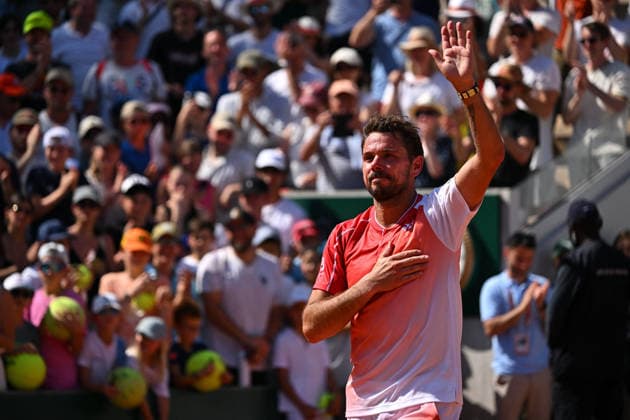 2026 French Open - Stan Wawrinka Stan Wawrinka (SUI) during the last match of his career at Roland-Garros, at the 2026 Roland Garros French Tennis open tournament in Paris, France, on May 25, 2026. Photo by Corinne Dubreuil ABACAPRESS.COM Paris France  Copyright: xDubreuilxCorinne ABACAx