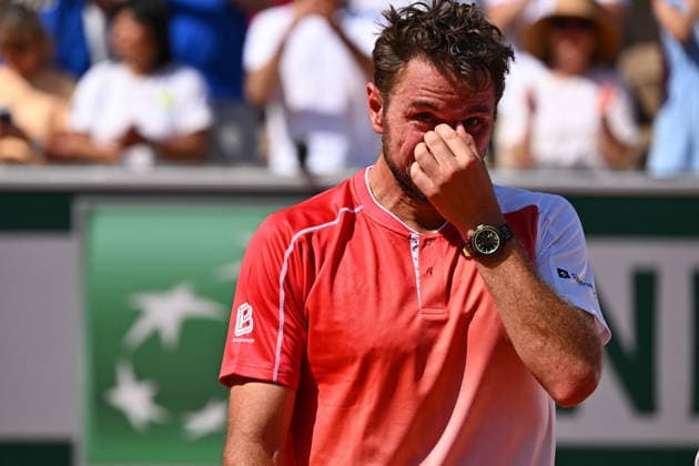 2026 French Open - Stan Wawrinka Stan Wawrinka (SUI) during the last match of his career at Roland-Garros, at the 2026 Roland Garros French Tennis open tournament in Paris, France, on May 25, 2026. Photo by Corinne Dubreuil ABACAPRESS.COM Paris France  Copyright: xDubreuilxCorinne ABACAx