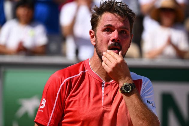 2026 French Open - Stan Wawrinka Stan Wawrinka (SUI) during the last match of his career at Roland-Garros, at the 2026 Roland Garros French Tennis open tournament in Paris, France, on May 25, 2026. Photo by Corinne Dubreuil ABACAPRESS.COM Paris France  Copyright: xDubreuilxCorinne ABACAx
