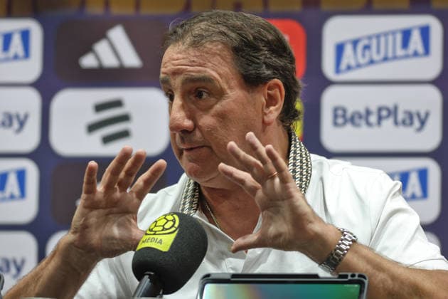 World Cup 2026 Colombia s coach, Nestor Lorenzo, presents the squad list for the 2026 FIFA World Cup, WM, Weltmeisterschaft, Fussball in Bogota, Colombia, on May 25, 2026. Bogota Colombia  Copyright: xDanielxGarzonxHerazox originalFilename:garzonherazo-worldcup260525_npfXa.jpg