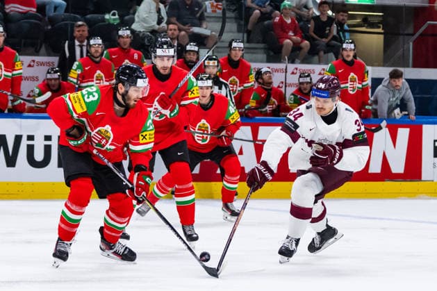 Ice Hockey, World Championship, Hungary - Latvia