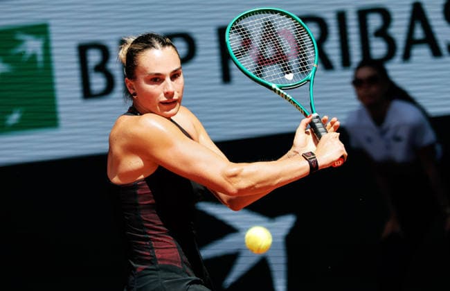 TENNIS - French Open 2026 PARIS,FRANCE,26.MAY.26 - TENNIS - WTA, Tennis Damen Tour, French Open, Roland Garros, Grand Slam. Image shows Aryna Sabalenka (---).  GEPAxpictures xMatthiasxHauer